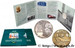BELGIQUE 10 Euro LES CHEMINS DE FER DE BRUXELLES 2002 Bruxelles
