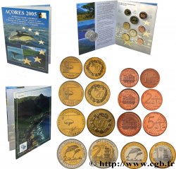 AZORES Série 8 médailles, Essai Euros fantaisies 2005