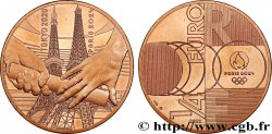 FRANCIA 1/4 Euro PARIS 2024 2021 Pessac - Monnaie de Paris