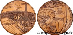 FRANCIA 1/4 Euro PARIS 2024 RELAIS DE LA FLAMME 2024 Pessac - Monnaie de Paris Pessac - Monnaie de Paris