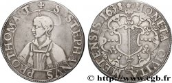 LORRAINE - CITÉ DE METZ Thaler à l écu échancré, 2e type