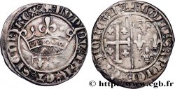 PROVENCE - COMTÉ DE PROVENCE - LOUIS II D ANJOU Gros ou sol coronat