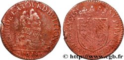 ARDENNES - PRINCIPAUTY OF SEDAN - HENRI OF LA TOUR D AUVERGNE Liard, type 3 (col fraisé)