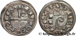 LANGUEDOC - COMTÉ DE TOULOUSE - GUILLAUME IX D AQUITAINE Denier ou raimondin