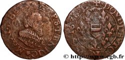 BERRY - PRINCIPAUTÉ DE BOISBELLE-HENRICHEMONT - MAXIMILIEN DE BÉTHUNE, DUC DE SULLY Double tournois, type 1