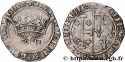 PROVENCE - COMTÉ DE PROVENCE - LOUIS II D ANJOU Gros ou sol coronat