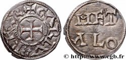 POITOU - COMTÉ DE POITOU - MONNAYAGE IMMOBILISÉ AU NOM DE CHARLES II LE CHAUVE Denier