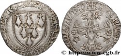 BRETAGNE - DUCHÉ DE BRETAGNE - FRANÇOIS II Gros à l écu VF/AU
