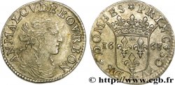 DOMBES - PRINCIPAUTÉ DE DOMBES - ANNE-MARIE-LOUISE D ORLÉANS Douzième d écu