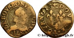 PRINCIPAUTY OF CHATEAU-REGNAULT - FRANCOIS OF BOURBON-CONTI Double tournois, type 8