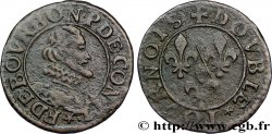 PRINCIPAUTÉ DE CHÂTEAU-REGNAULT - FRANÇOIS DE BOURBON-CONTI Double tournois, type 13