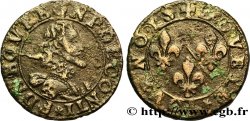 PRINCIPAUTÉ DE CHÂTEAU-REGNAULT - FRANÇOIS DE BOURBON-CONTI Double tournois, type 13