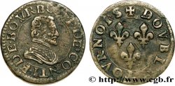 PRINCIPAUTY OF CHATEAU-REGNAULT - FRANCOIS OF BOURBON-CONTI Double tournois, type 18