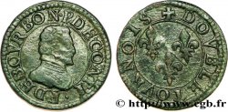 PRINCIPAUTY OF CHATEAU-REGNAULT - FRANCOIS OF BOURBON-CONTI Double tournois, type 18