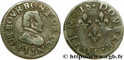 PRINCIPAUTY OF CHATEAU-REGNAULT - FRANCOIS OF BOURBON-CONTI Double tournois, type 18