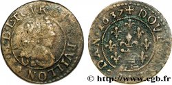 PRINCIPAUTY OF SEDAN - FREDERIC-MAURICE DE LA TOUR D AUVERGNE Double tournois, type 13 (grande collerette/grande tour en bas du champ)