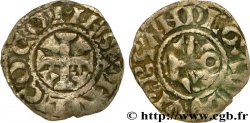 ANJOU - COMTÉ D ANJOU - HENRI II PLANTAGENÊT ET RICHARD CŒUR DE LION Denier