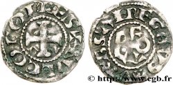 ANJOU - COMTÉ D ANJOU - HENRI II PLANTAGENÊT ET RICHARD CŒUR DE LION Denier