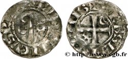 LANGRES - ÉVÊCHE DE LANGRES - ANONYMES. Immobilisation au nom de Louis IV d Outremer Denier
