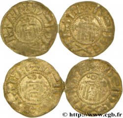 ORLÉANAIS - ÉVÊCHÉ D ORLÉANS ET AU NOM D HUGUES DE FRANCE Deniers (lot de 4) lot