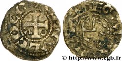 ANJOU - COMTÉ D ANJOU - HENRI II PLANTAGENÊT ET RICHARD CŒUR DE LION Denier