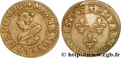 DOMBES - PRINCIPAUTÉ DE DOMBES - MARIE DE BOURBON-MONTPENSIER Double tournois