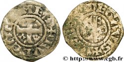 ANJOU - COMTÉ D ANJOU - HENRI II PLANTAGENÊT ET RICHARD CŒUR DE LION Denier TB