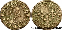 PRINCIPAUTÉ DE CHÂTEAU-REGNAULT - FRANÇOIS DE BOURBON-CONTI Double tournois, type 14, buste A