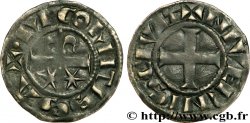 NIVERNAIS - COMTÉ DE NEVERS - MAHAUT II Denier TTB+