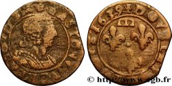 DOMBES - PRINCIPAUTÉ DE DOMBES - GASTON D ORLÉANS Double tournois, type 12