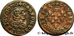 DOMBES - PRINCIPAUTÉ DE DOMBES - GASTON D ORLÉANS Double tournois, type 16