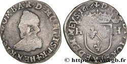 PRINCIPAUTY OF DOMBES - HENRY OF MONTPENSIER Teston, 2e type (1er type de Divo)