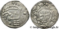 BLÉSOIS - COMTÉ DE BLOIS - THIBAUT III Denier TTB