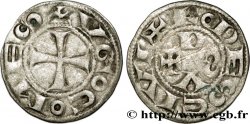LANGUEDOC - COUNTY OF RODEZ - HUGH II AND HUGH III Denier
