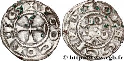 LANGUEDOC - COMTÉ DE RODEZ - HUGUES II et HUGUES III Denier TTB
