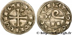 LANGUEDOC - COMTÉ DE TOULOUSE - RAYMOND V, RAYMOND VI OU RAYMOND VII Denier ou raimondin SUP