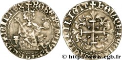 ITALY - KINGDOM OF NAPLES - ROBERT OF ANJOU Carlin d argent