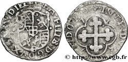 SAVOIE - DUCHÉ DE SAVOIE - EMMANUEL-PHILIBERT DIT  TÊTE DE FER  Sol, 2e type (soldo di II tipo) TB+