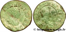 DOMBES - PRINCIPAUTÉ DE DOMBES - GASTON D ORLÉANS Denier tournois, type 7 TB