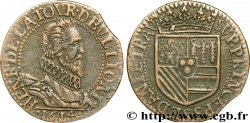 SEDAN - HENRI OF LA TOUR D AUVERGNE Liard, type 4 (col fraisé, grènetis intérieur au droit et au revers)