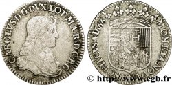 LORRAINE - DUCHÉ DE LORRAINE - CHARLES IV Demi-teston TB+
