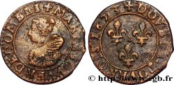 DOMBES - PRINCIPAUTÉ DE DOMBES - MARIE DE BOURBON-MONTPENSIER Double tournois