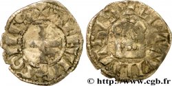 POITOU - COMTÉ DE POITOU - ALPHONSE DE FRANCE Denier TB+