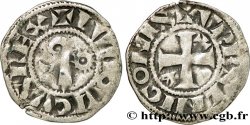 LANGRES - BISHOPRIC OF LANGRES - ANONYMOUS. Immobilization in the name of Louis IV d Outremer or Transmarinus Denier