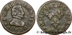 PRINCIPAUTY OF CHATEAU-REGNAULT - FRANCOIS OF BOURBON-CONTI Double tournois, type 18