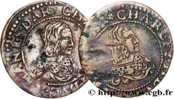 ARDENNES - PRINCIPAUTÉ SOUVERAINE D ARCHES-CHARLEVILLE - CHARLES II DE GONZAGUE Lot de 2 doubles tournois, type 21