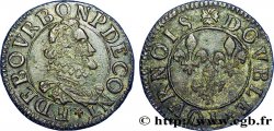 PRINCIPAUTY OF CHATEAU-REGNAULT - FRANCOIS OF BOURBON-CONTI Double tournois, type 14, buste A
