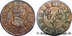 PRINCIPAUTY OF CHATEAU-REGNAULT - FRANCOIS OF BOURBON-CONTI Double tournois, type 18 MBC+/MBC