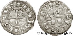 LANGUEDOC - COUNTY OF TOULOUSE - RAYMOND V, RAYMOND VI ou RAYMOND VII Obole ou demi-raimondin