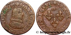 PRINCIPAUTY OF DOMBES - GASTON OF ORLEANS Double tournois, type 7